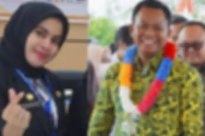 Kolase foto Kabid Dispena DSR dan Wakil Bupati Rokan Hilir