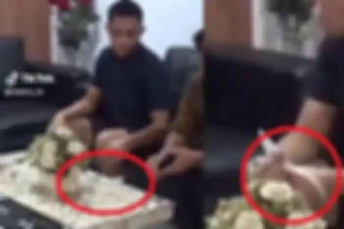 Aksi Mario Dandy bebas lepas pasang borgol kabel ties.