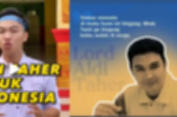 TikToker jadi timses Aldi Taher.