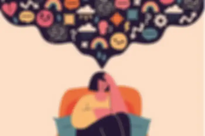 ilustrasi overthinking