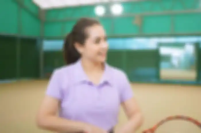 Nagita Slavina ikut pertandingan Lagi-lagi Tenis