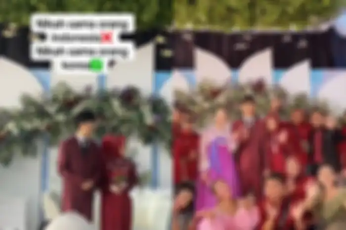 Pernikaha oppa korea dan gadis asal Garit vital di Tiktok