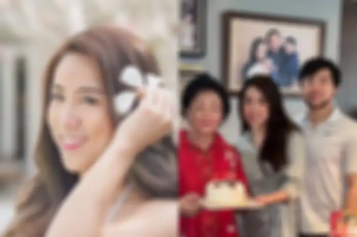 Nicholas Sean gandeng perempuan cantik di ulang tahun sang nenek
