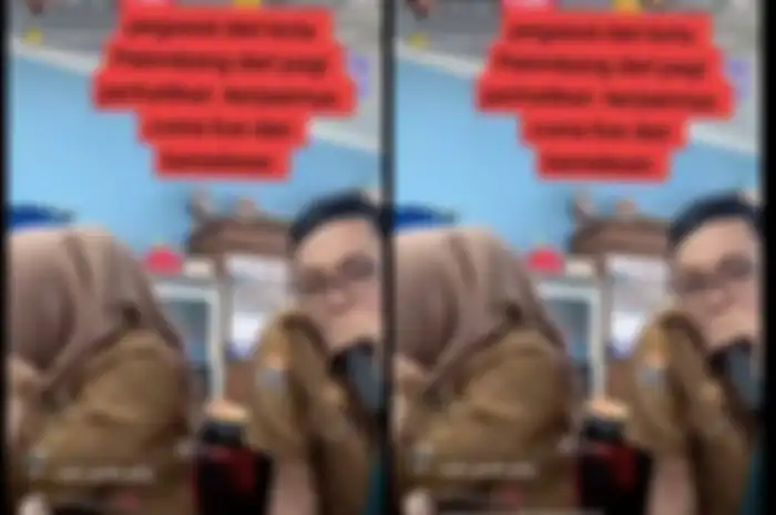 PNS Palembang diduga live karaoke saat jam kerja viral di TikTok