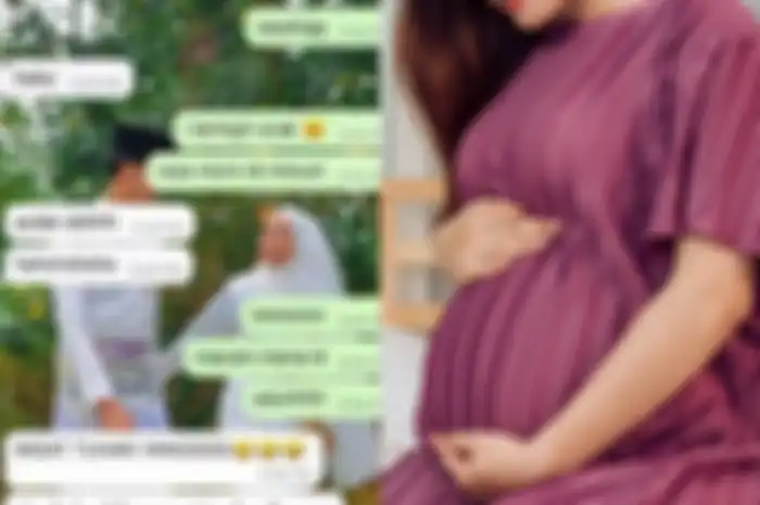 Ibu hamil ngidam minum arak.