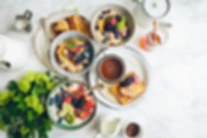 Ilustrasi makanan sehat