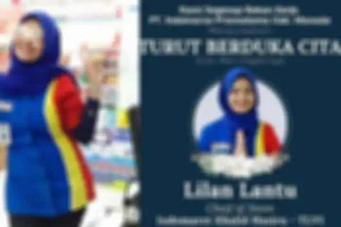 Lilan Lantu karyawati Indomaret yang tewas gantung diri karena ditipu pinjol