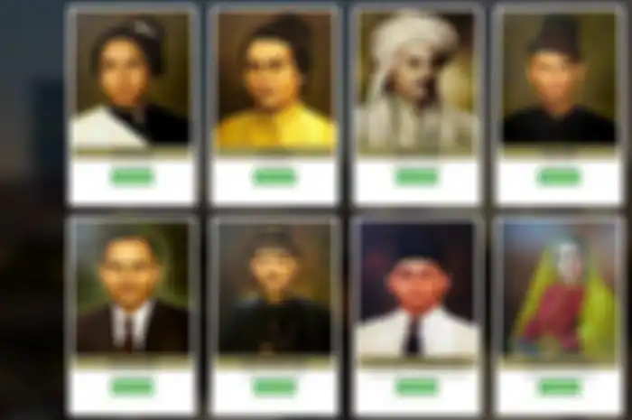 Ilustrasi nama pahlawan nasional Indonesia