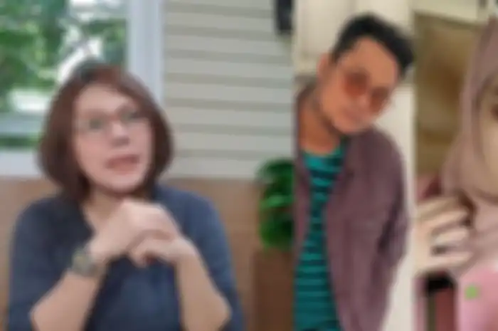 Febby Carol (kiri) Virgoun dan Inara Rusli (kanan)
