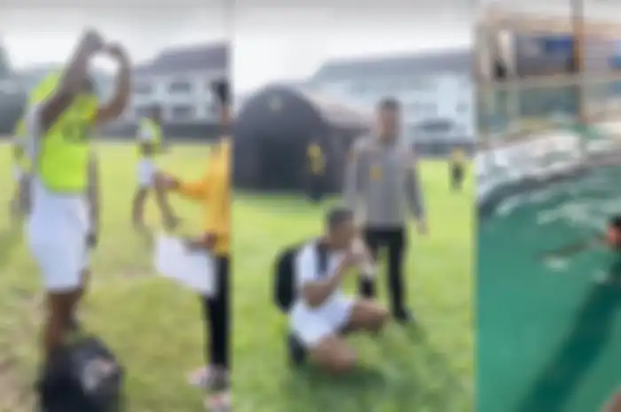 Calon polisi tersebut mendapatkan kabar duka meninggalnya sang ayah saat dirinya menjalani tes menjadi Bintara 