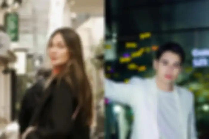 kolase foto Luna Maya dan Maxime Bouttier
