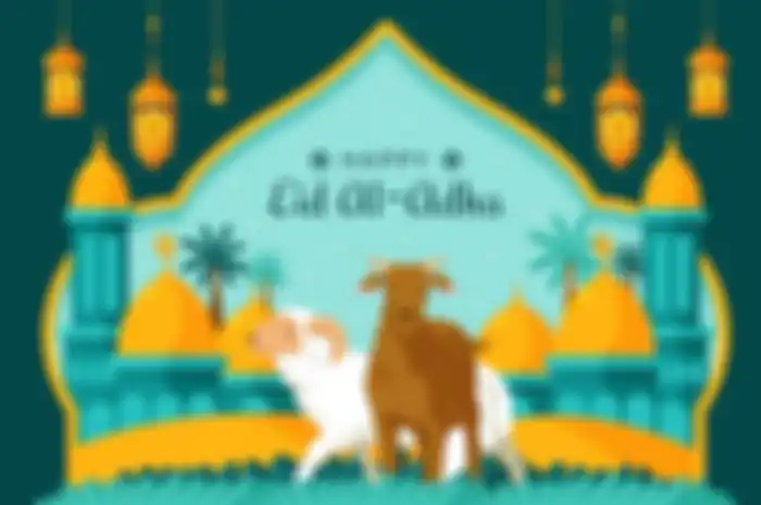 (ilustrasi) Template CapCut Ucapan Idul Adha 2023 