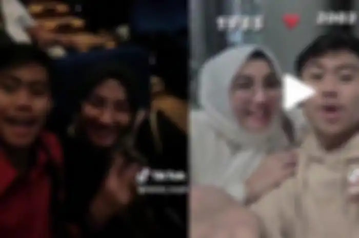 Pemuda pamer pacaran dengan tante-tante.