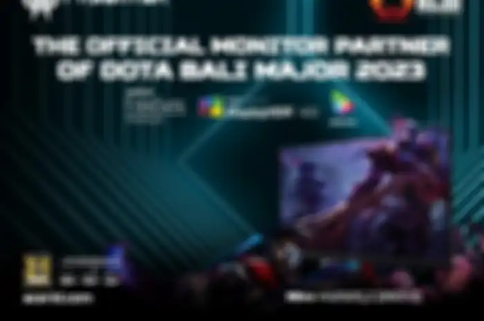 Acer Indonesia mendukung penyelenggaraan Bali Major 2023 melalui 130 unit monitor Nitro