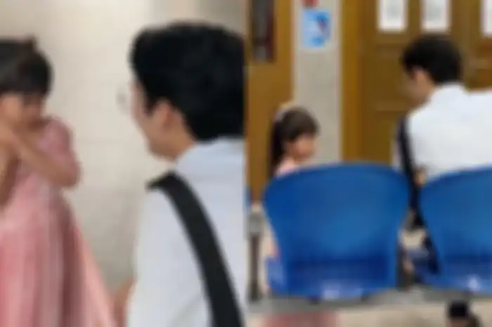 Momen haru pertemuan anak dengan ayah kandungnya 