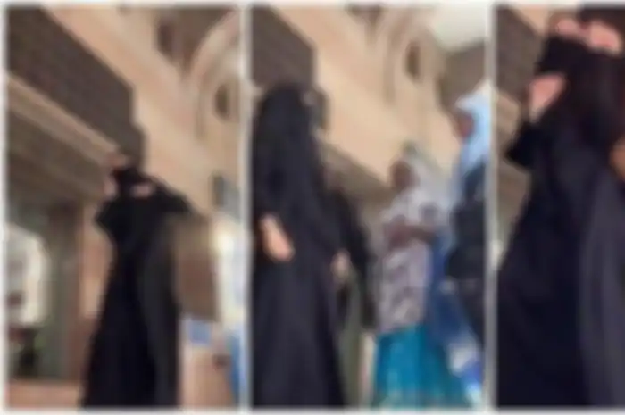 Selebgram asal Samarinda jadi sorotan karena asyik joget TikTok di Tanah Suci