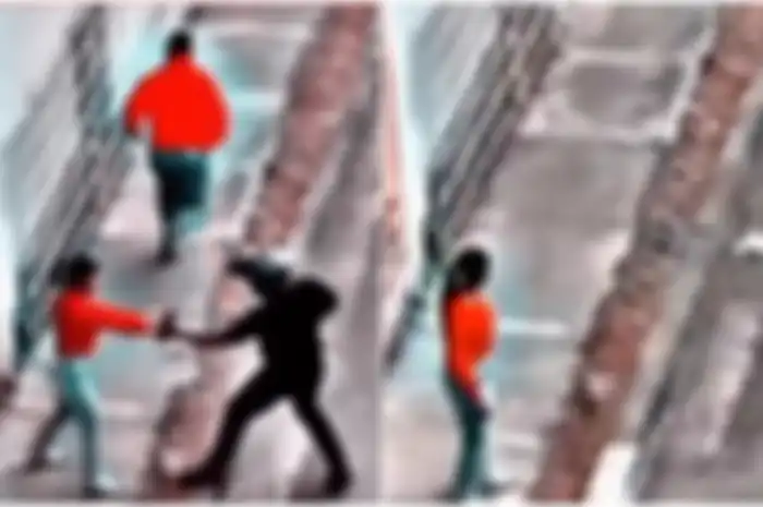 Viral pria tinggal pasangan saat sedang dirampok