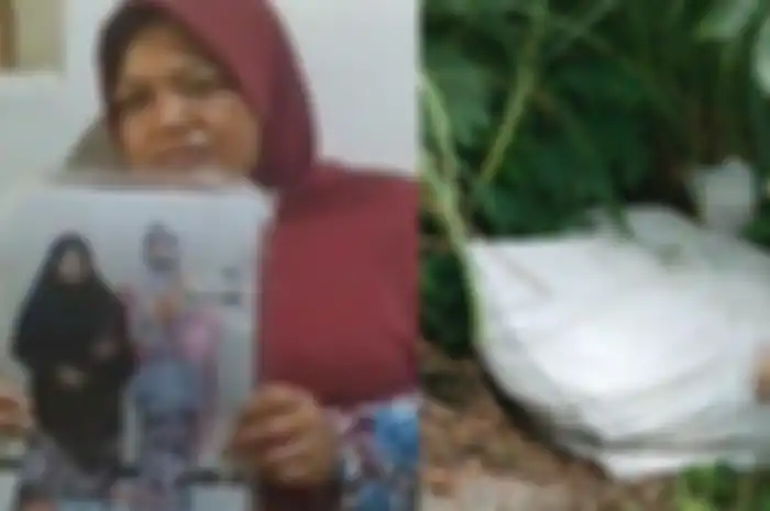 Temuan mayat dalam karung di Desa Bulu Pasar, Kecamatan Pagu, Kabupaten Kediri, Jawa Timur, Sabtu (8/7/2023). 