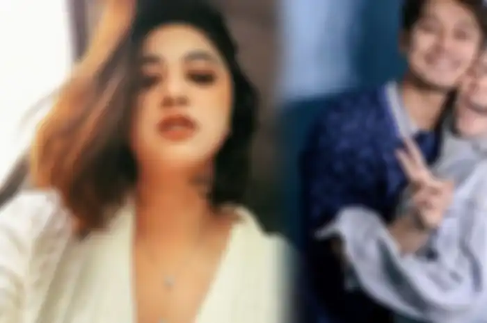 Dewi Perssik bersama pasangan artis Rizky Billar dan Lesti Kejora