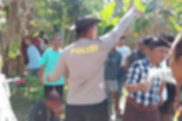 Sosok SS diamankan polisi dari amukan massa karena diduga memeperkosa anak kandungnya hingga hamil