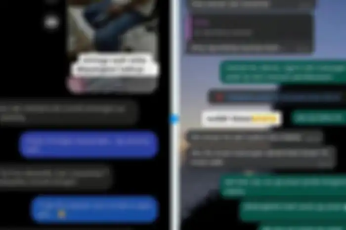 Bukti chat dugaan perselingkuhan pak camat di Pati dan bawahannya.