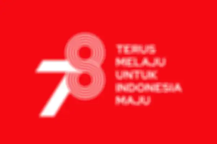 Logo HUT RI ke-78 
