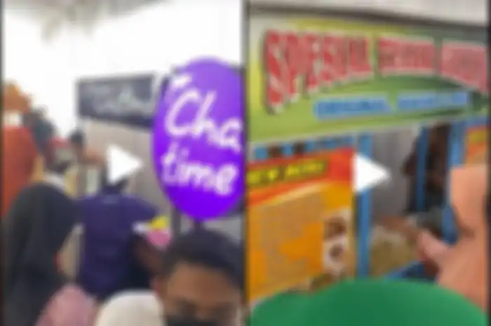 Viral di TikTok pernikahan bak festival makanan.