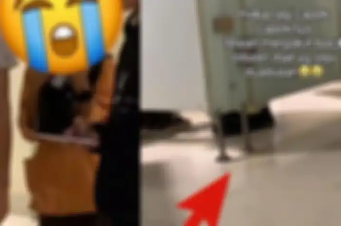 Viral penggrebekan dua remaja mesum di dalam toilet mal. 