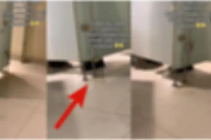 Viral video detik-detik 2 bocah digrebek saat mesum di dalam toilet mal 