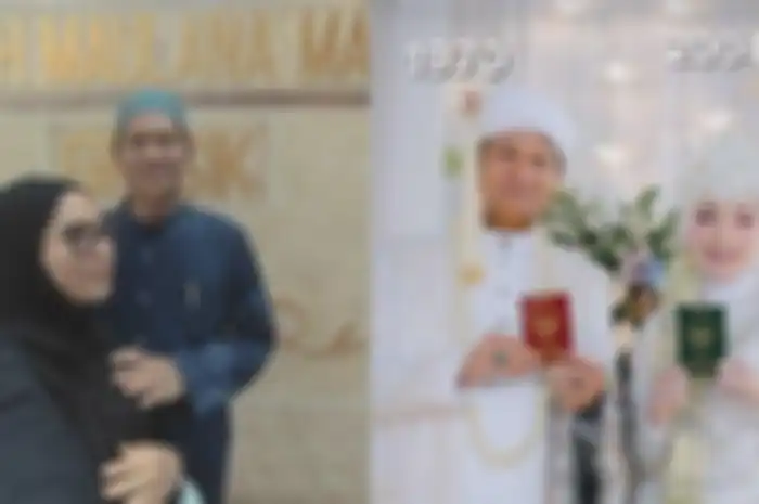 Viral di TikTok pernikahan beda usia hingga 39 tahun.
