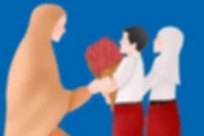 ilustrasi hadiah untuk guru wali kelas