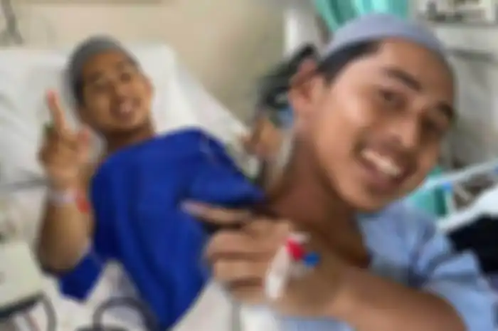 Sosok Bukhari saat menjalani operasi cangkok ginjal untuk istrinya yang sakit ginjal