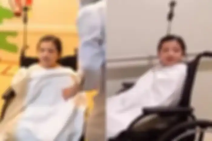 Kondisi Arsy Hermansyah setelah jatuh dari ketinggian 2 meter diungkap