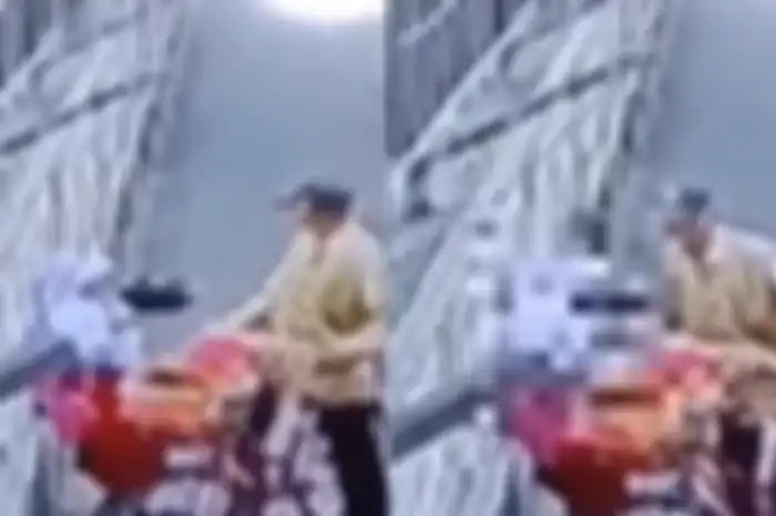 Detik-detik kakek 72 tahun melecehkan bocah SD di pinggir jalan