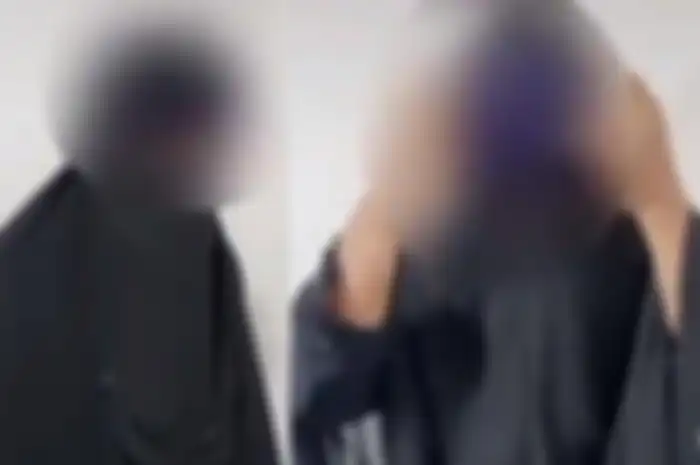 Viral aksi pria nyamar dengan memakai cadar untuk mengintip wanita berganti busana di toilet umum. 