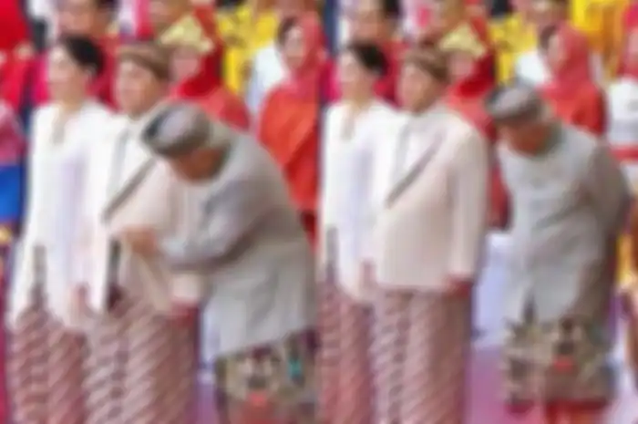 interaksi Menteri PUPR dan Menteri BUMN saat Upacara 17 Agustus 2023 hari ini viral