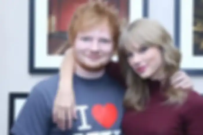 Taylor Swift dan Ed Sheeran 