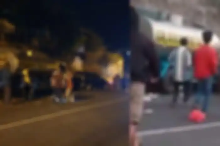 Kecelakaan di Pacet terjadi tabrakan maut oleh truk tangki