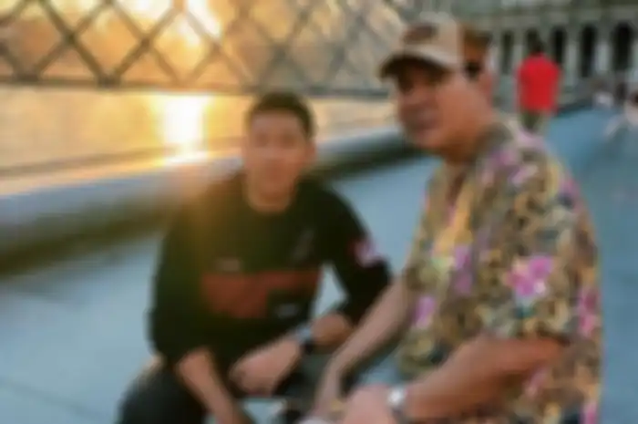 Darma Mangkuluhur dan ayahnya, Tommy Soeharto