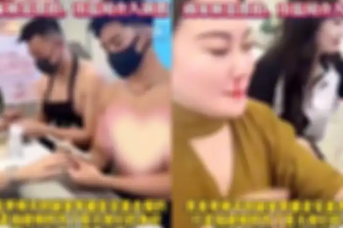 Pengunjung wanita mimisan karena karyawan salon terlalu tampan.