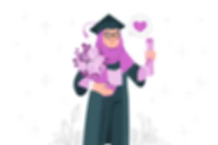 (Ilustrasi) hadiah untuk adik wanita yang wisuda.