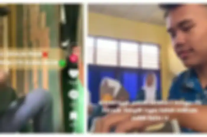 Fadil, bocah kelas XI yang berjualan risol.