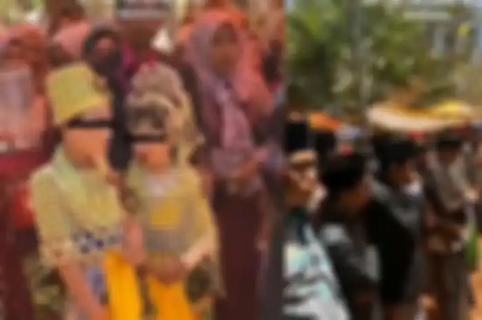 Pernikahan bocah SD di Madura viral.