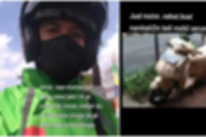 Viral kisah sukses driver ojol, dulu sempat tak mampu beli bensin. 