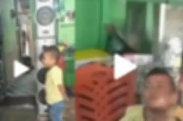 Bocah laki-laki pandai ngeles saat ditegur anggota TNI lantaran kerap bolos sekolah.