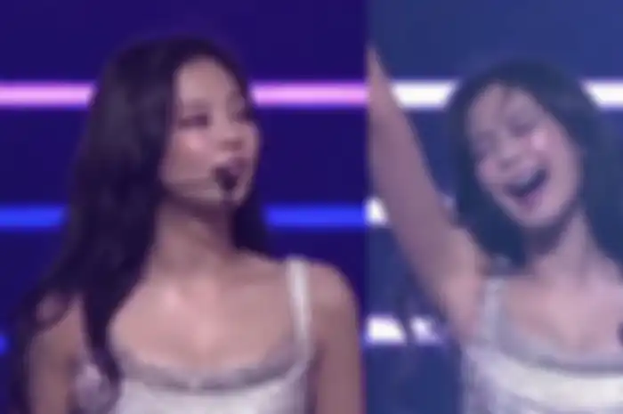 Jennie BLACKPINK nahan tangis pas nyanyi Kick It di Born Pink Finale