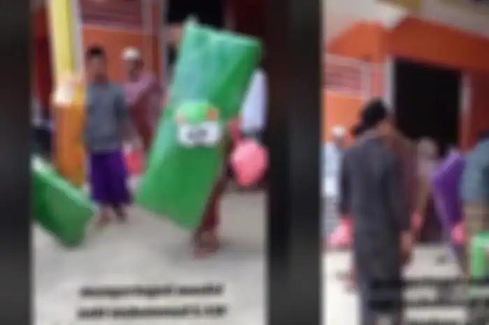 Peringatan Maulid Nabi di Madura viral di TikTok.