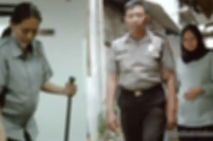Kisah Pilu Aipda Ruly yang alami kebutaan, sang istri rela jadi cleaning service demi bantu kondisi ekonomi