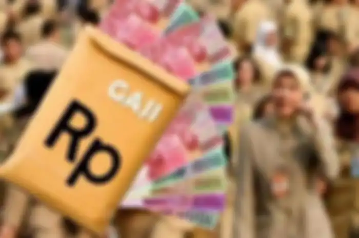 Ilustrasi gaji PNS dan PPPK 2023.