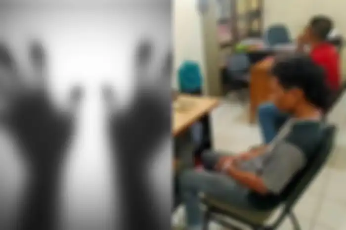 Pria tak kuasa tahan nafsu saat lihat gadis yang sedang berbaring di kamar kos.